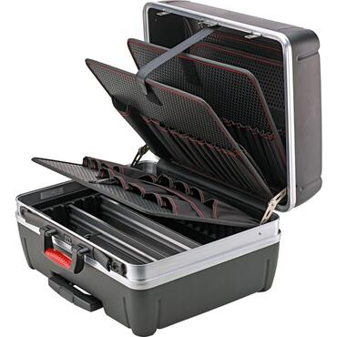 Tool trolley HDPE Panel with compartments type 7393